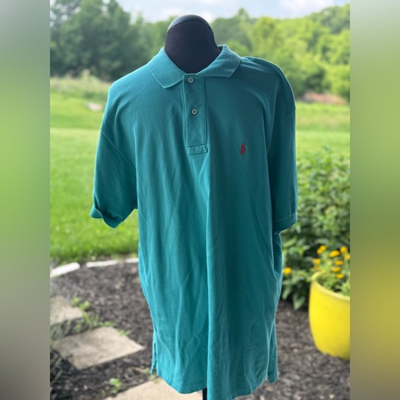 Polo by Ralph Lauren Blue Classic Polo Shirt - Picture 1 of 3